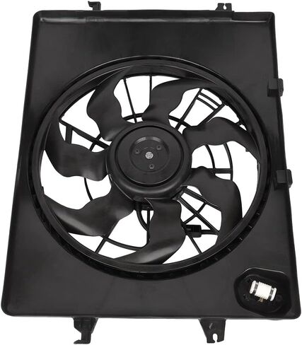 ECCPP Radiator Fan Assembly fit 2014 for Hyundai for Sonata 2014-2015 for Kia for Optima 623770 674-60239 HY3115150 in Saudi Arabia