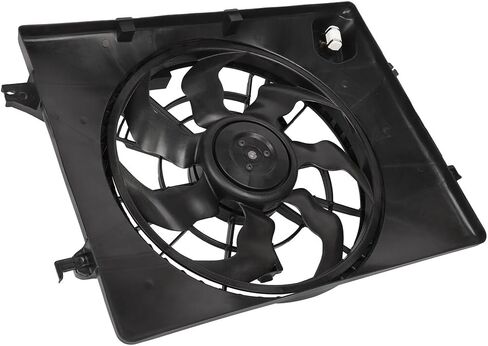 ECCPP Radiator Fan Assembly fit 2014 for Hyundai for Sonata 2014-2015 for Kia for Optima 623770 674-60239 HY3115150 in Saudi Arabia