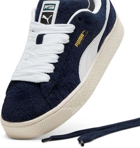 PUMA Mens Suede XL Hairy Lace Up Sneakers Shoes Casual - Blue in Kuwait