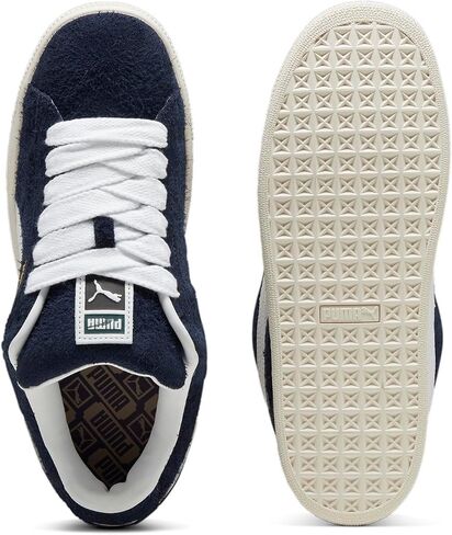 PUMA Mens Suede XL Hairy Lace Up Sneakers Shoes Casual - Blue in Kuwait