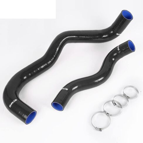 G-Plus Silicone Baziatiator Bying Kit Clamps متوافقة مع 2005-2007 Ford 6.0 6.0L Powerstroke Diesel ، 2pcs Blue in Kuwait