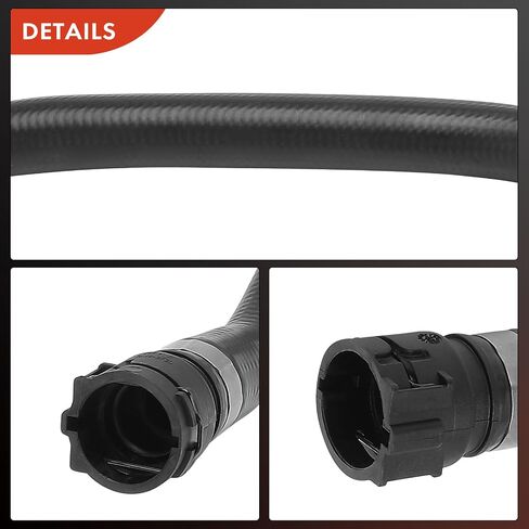 A-Premium Reservoir إلى خرطوم سائل تبريد المبرد A-premium متوافق مع BMW 320i 2001-2004 ، 323CI 2000 ، 323i 1998-2000 ، 325CI 330CI 330XI 2001-2006 ، 325I 325XI 330I 2001-2005 ، 328CI 2000 ، 328I 1997-200 in Saudi Arabia