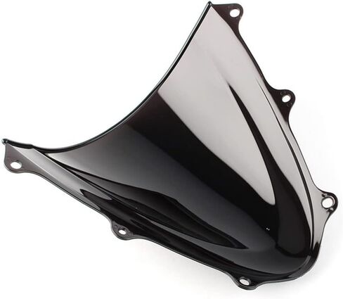 Motorcycle Windshield Tinted Windshield Windscreen Motorcycle Windshield Windscreen ABS for GSXR 600 GSXR 750 K11 GSXR600 GSXR750 2011-2019 (White Iridium) in Saudi Arabia