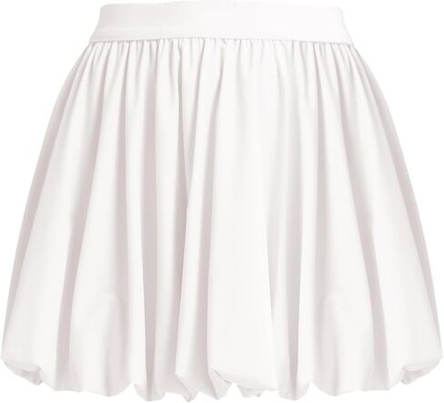 تنانير الفقاعة عالية الخصر نساء بوهو بوهو تنحنح منتفخة تنانير مصغرة من دون شورتات لينر in Kuwait