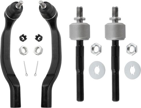 BOXI (Set of 4) Front Inner & Outer Tie Rod Ends Fit for Acura CL 1997 1998 1999 for Honda Accord 1994 1995 1996 1997 / Odyssey 1995 1996 1997 for Isuzu Oasis 1996 1997 1998 1999 | EV342 ES3391 ES3392 in Saudi Arabia