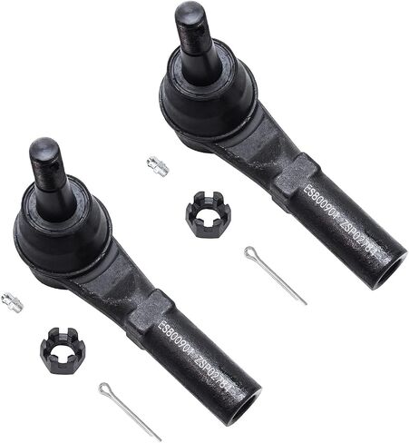 Detroit Axle - 5pc Front Suspension Kit for Chevy GMC 2011-2019 Silverado Sierra 2500 HD, 2011-2018 Silverado Sierra 3500 HD, 1 Center Link 4 Inner and Outer Tie Rod Ends Replacement in Saudi Arabia