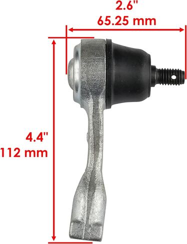 Caltric Tie Rod Ends Compatible with Kawasaki Mule 4010 Kaf620 Kaf950 2009 2010 2011 2012 2013 2014-2020 in Saudi Arabia