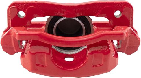 Front Performance Brake Caliper Set Red Compatible with 2012-2015 Honda Civic in Saudi Arabia