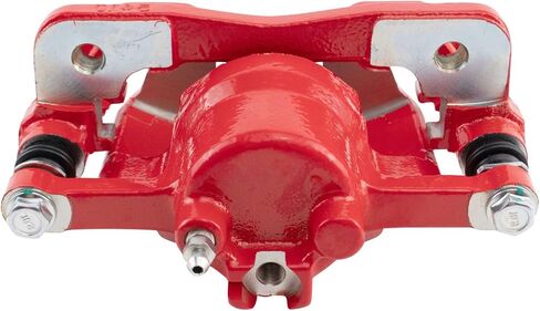 Front Performance Brake Caliper Set Red Compatible with 2012-2015 Honda Civic in Saudi Arabia