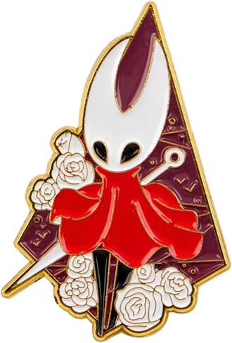 Hornet Princess Protector Halllownest Hollow Knight Metroidvania Video Game 1.4" Enamel Pin Badge in Saudi Arabia