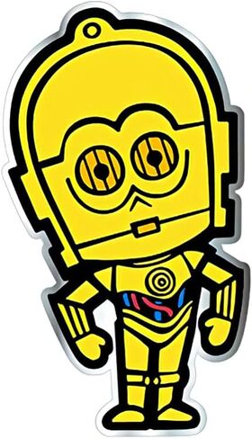 Star Wars C-3PO Enamel Pin in Saudi Arabia