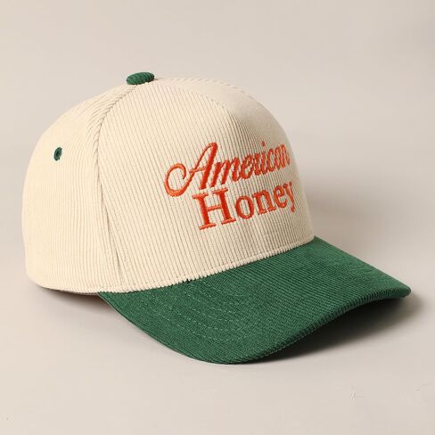 Mirmaru Vintage Novelty Progroidered corduroy corduroy corduroy cap starker cap for men & women in Kuwait