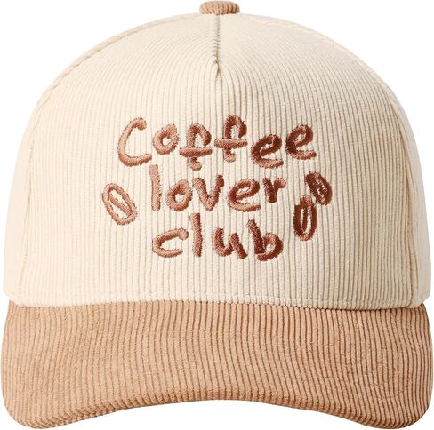 Mirmaru Vintage Novelty Progroidered corduroy corduroy corduroy cap starker cap for men & women in Kuwait