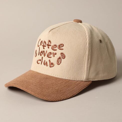 Mirmaru Vintage Novelty Progroidered corduroy corduroy corduroy cap starker cap for men & women in Kuwait