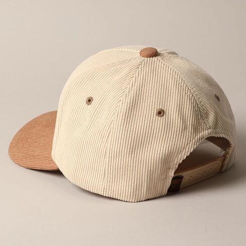 Mirmaru Vintage Novelty Progroidered corduroy corduroy corduroy cap starker cap for men & women in Kuwait