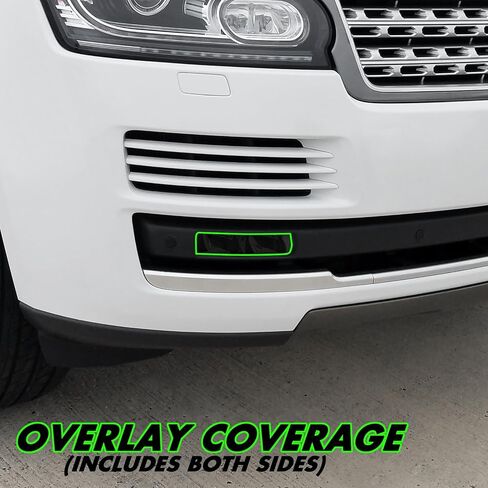 Slickmod Precut Vinyl Smoke Lint لعام 2014-2017 Land Rover Range Rover Fog Light (3. Foglight ، Dark Smoke) in Saudi Arabia