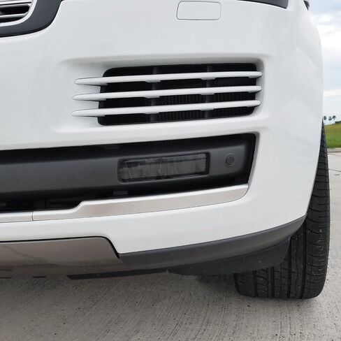 Slickmod Precut Vinyl Smoke Lint لعام 2014-2017 Land Rover Range Rover Fog Light (3. Foglight ، Dark Smoke) in Saudi Arabia