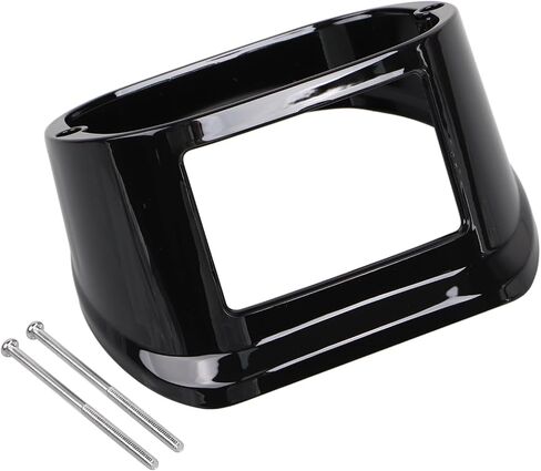 Black Motorcycle Brake Tail Lamp Collar Rear Tail Light Lamp Cover for Harley Touring Road King Electra Glide 2003-2008, Softail Dyna Sportster XL 883 1200 in Saudi Arabia