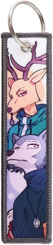 Pinstant BEASTARS Beast Stars Anime Manga Keychain Key Tag Chain Fob Ring in Saudi Arabia
