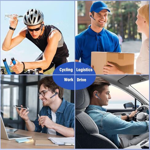 سماعة رأس Bluetooth 5.3 ، سماعات الرأس اللاسلكية مع MIC CVC8.0 in Kuwait