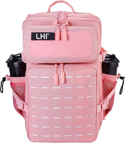 LHI Tactical Military Backpack for Men 25L/45L Large Molle Army Assault Pack 3 Day Hiking Rucksack With Bottle Holder in Kuwait