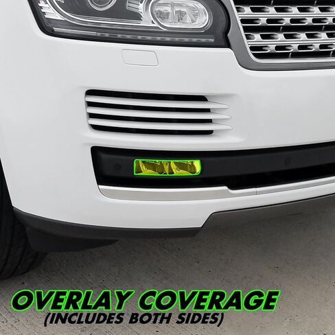Slickmod Precut Vinyl Smoke Lint لعام 2014-2017 Land Rover Range Rover Fog Light (3. Foglight ، Dark Smoke) in Kuwait