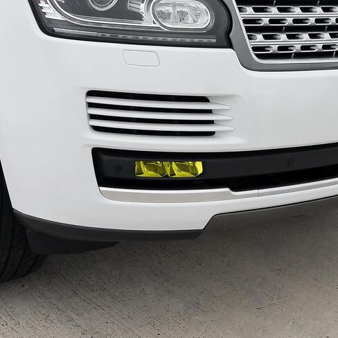 Slickmod Precut Vinyl Smoke Lint لعام 2014-2017 Land Rover Range Rover Fog Light (3. Foglight ، Dark Smoke) in Kuwait