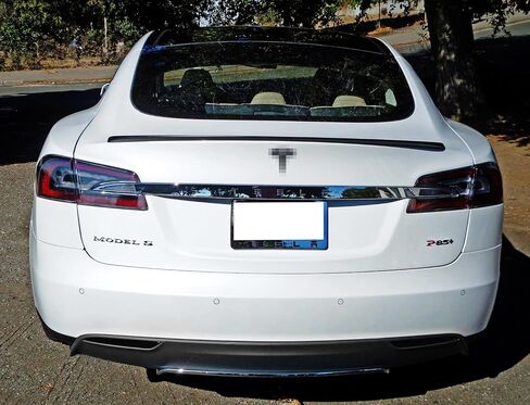 iJDMTOY Dark Smoked Rear Bumper Reflector Lenses, Compatible with 2012-up Tesla Model S, Replace OEM Red Reflexs in Saudi Arabia
