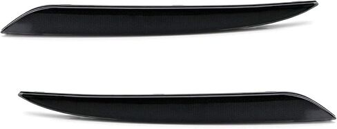 iJDMTOY Dark Smoked Rear Bumper Reflector Lenses, Compatible with 2012-up Tesla Model S, Replace OEM Red Reflexs in Saudi Arabia