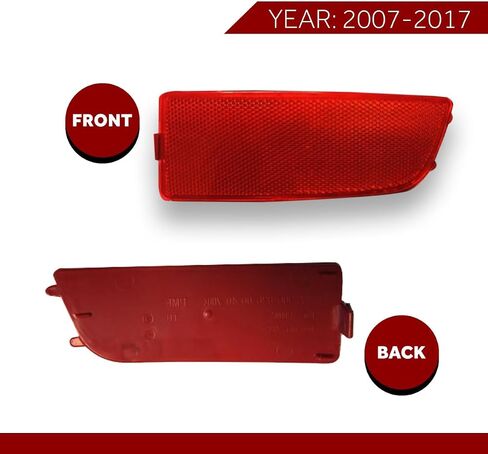 For Mercedes Sprinter 250 350 Back Bumper Corner Red Reflector Lens Right Side 2007 To 2017 in Saudi Arabia