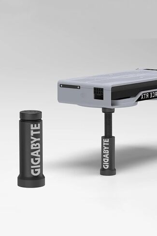 Adjustable GPU Holder, for AMD Setups, Black– Tool-Free, Anti-Vibration Support Stand for Stable GPU Performance, Prevents GPU Sag, Protects Motherboard – Easy Height Adjustment in Saudi Arabia