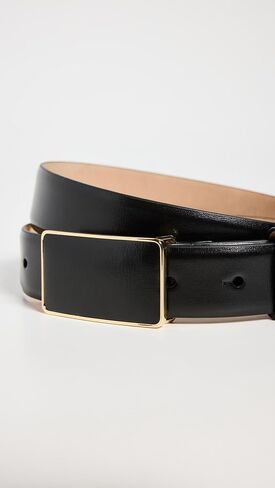 Tory Burch Women's Smooth Leather Plate Belt in Saudi Arabia