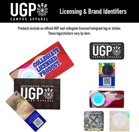 ملابس UGP Campus NCAA Basic Block Grandpa ، Team Color Crewneck ، College ، University in Saudi Arabia