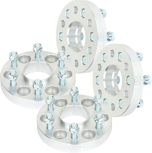 Scitoo 4pcs فواصل العجلات 1 بوصة 6x120 Bore 66.9mm أزرار 14 × 1.5 in Saudi Arabia