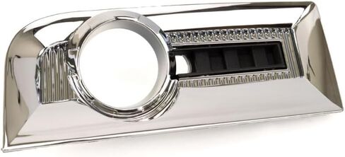 KarParts360 For GMC Terrain Fog Light Cover 2010 11 12 13 14 2015 Passenger Side | Bezel | Chrome | DOT/SAE Compliance | GM1039123 | 25818476 in Saudi Arabia