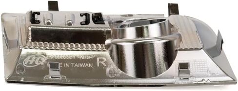 KarParts360 For GMC Terrain Fog Light Cover 2010 11 12 13 14 2015 Passenger Side | Bezel | Chrome | DOT/SAE Compliance | GM1039123 | 25818476 in Saudi Arabia