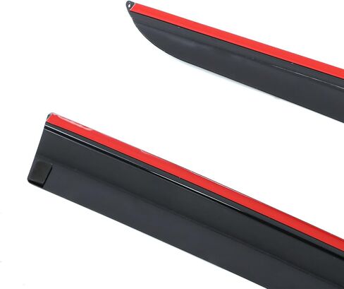 FREEMOTOR802 Low-Profile Window Deflectors Fits 2019-2025 Chevrolet Blazer | Tape-on Mount Rain Guards Side Window Visors Wind Deflectors Dark Tinted Acrylic 4-Piece in Saudi Arabia