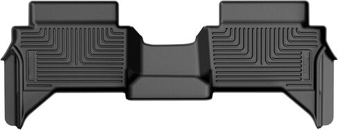 Husky Liners X-act Contour Floor Mats | Fits 2024-2025 Toyota Tacoma, Double & Access Cab w/Auto Trans | Front Row, 2-pc Black - 54581 in Saudi Arabia