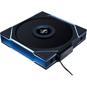 Lian Li UNI Fan TL 120 Wireless - Single Pack (Reverse Blade) - Controller Not Included - 2.4 GHz Wireless Control - Infinity Mirror Design - Controller Required - White (12RTL1W1W) in Saudi Arabia