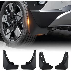 All-Weather Mud Flaps Splash Guards for Toyota Tundra 2025 2024 2023 2022 Accessories,No-Drill Mudguards 4PCS Front&Rear Mudflaps Set with Hardware(Not fits SR Models) in Kuwait