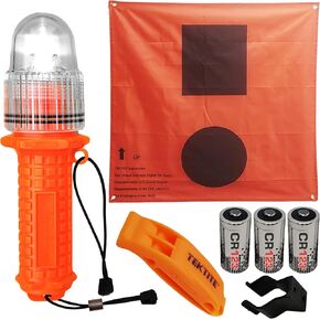 TEKTITE SOSeFLARE™ 5 NO MORE FLARES! ™ Electronic boat distress flare, USCG approved to replace flares. Night flare ONLY replacement for boats. Made in the USA in Saudi Arabia