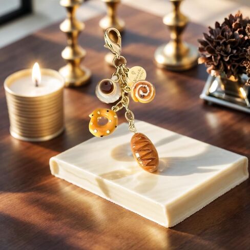 coffee bread Perfect keychain gifts for Moms, small Gifts, gift cute Decoration for Bakery Lovers & Accessory Collectors in Saudi Arabia