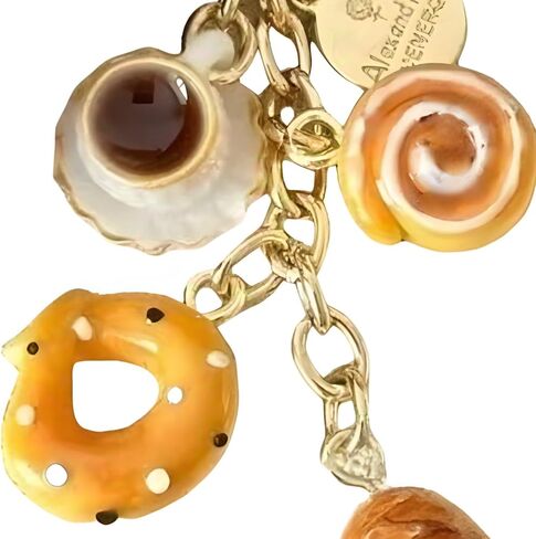 coffee bread Perfect keychain gifts for Moms, small Gifts, gift cute Decoration for Bakery Lovers & Accessory Collectors in Saudi Arabia