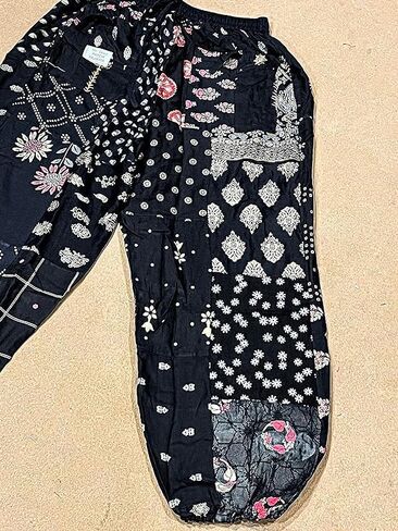 ETHINUMATIC®️ India Harem Pants for Women Patchwork Yoga Boho Palazzo Pant in Saudi Arabia