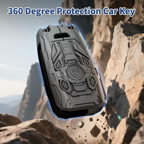 Key Fob Cover Case for Chevy Chevrolet GMC Buick Volt Camaro Cruze Equinox Impala Malibu Allure Encore Regal Verano Lacrosse Terrain Accessories (Model-B) in Kuwait