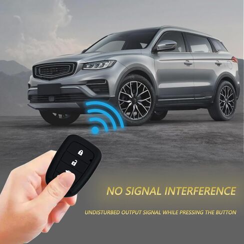تغطية FOB الرئيسية لـ Honda Accord 4 Buttons Silicone Key FOB Case Remote Fit for Honda Accord Civic CR-V HR-V 2014 2015 2017 2017 2018 2019 2020 2021 2022 丨 MLBHLIK6-1T 35118-T2A-A20 丨 (Blue) in Kuwait