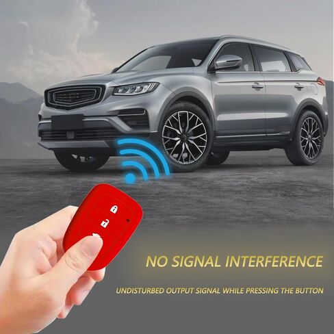 تغطية FOB الرئيسية لـ Honda Accord 4 Buttons Silicone Key FOB Case Remote Fit for Honda Accord Civic CR-V HR-V 2014 2015 2017 2017 2018 2019 2020 2021 2022 丨 MLBHLIK6-1T 35118-T2A-A20 丨 (Blue) in Kuwait