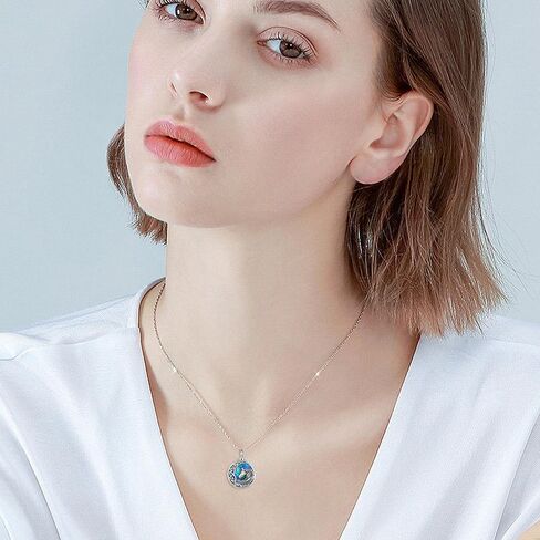 YAFEINI Urn Necklace for Human Ashes 925 Sterling Silver Urn Pendant Horse Memorial Jewelry for Women in Saudi Arabia