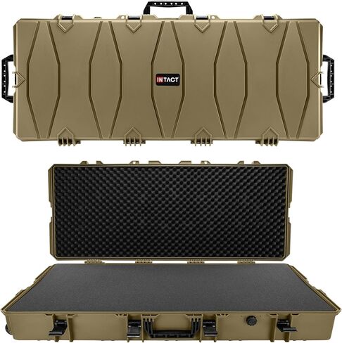 Eylar 48 Inch Intact Series Rolling Hard Rifle Case, Lightweight and Durable Stacker Design with Foam in Kuwait