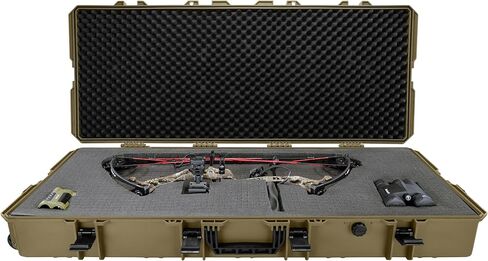 Eylar 48 Inch Intact Series Rolling Hard Rifle Case, Lightweight and Durable Stacker Design with Foam in Kuwait